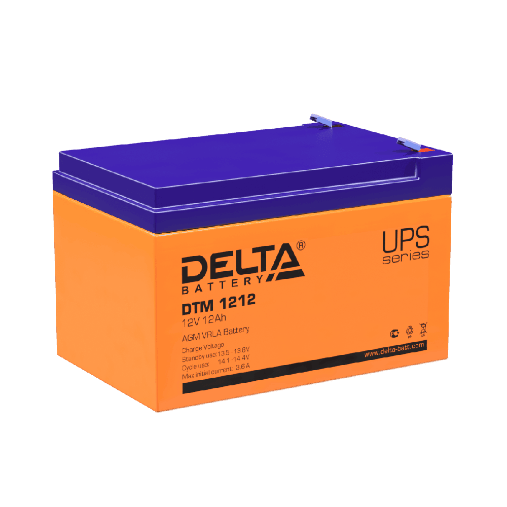 Аккумуляторная батарея DELTA BATTERY DTМ 1212